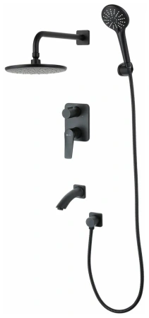 Душевая система Lemark Bronx (LM3722BL)